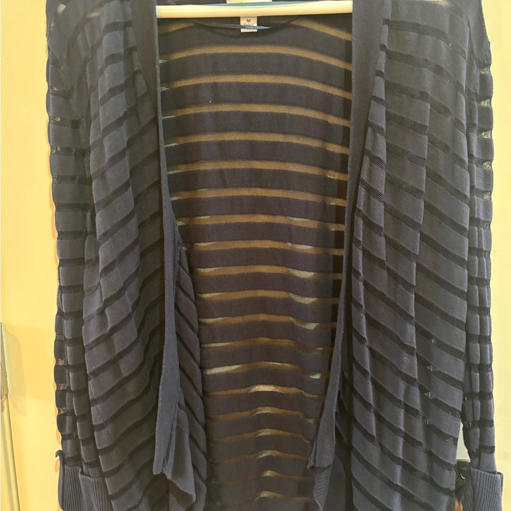 Croft & Borrow Striped Women's cardigan Sweater